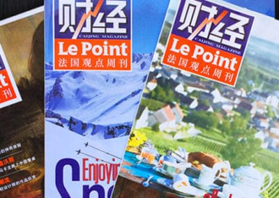 Le Point – Cai Jing